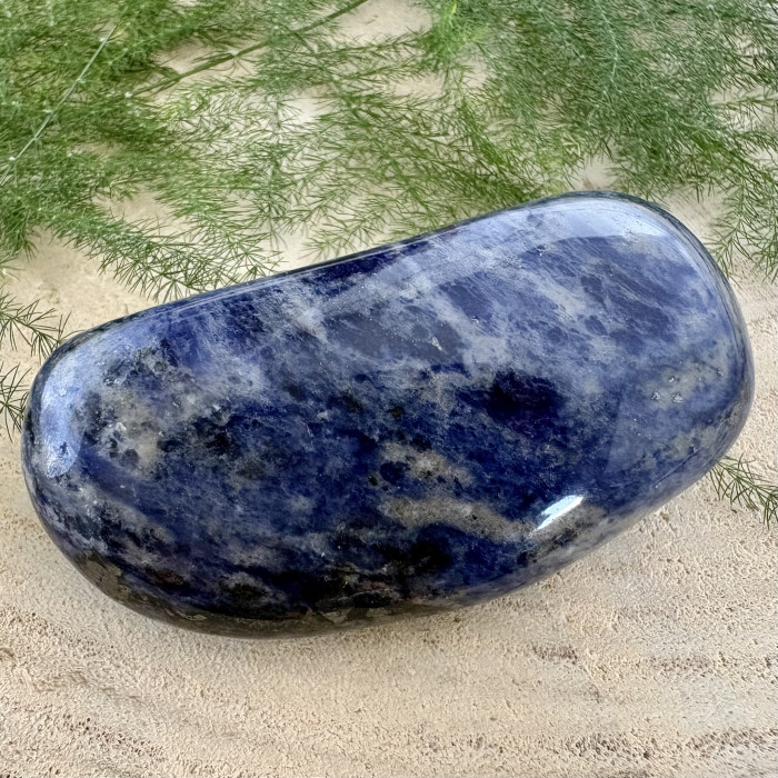 Sodalit granit minerální hmatka