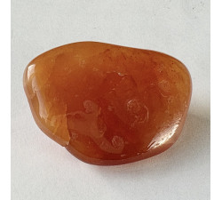 Karneol minerální hmatka