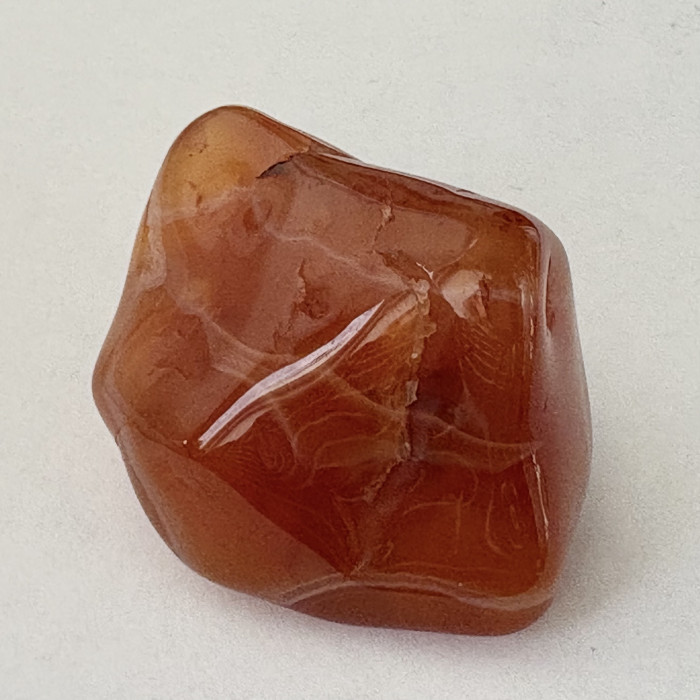 Karneol minerální hmatka Karneol minerální hmatka