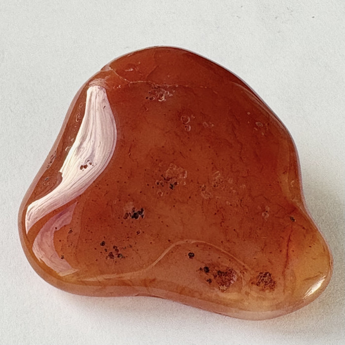 Karneol minerální hmatka Karneol minerální hmatka