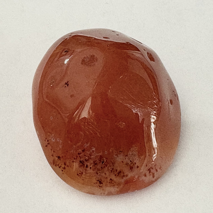 Karneol minerální hmatka Karneol minerální hmatka