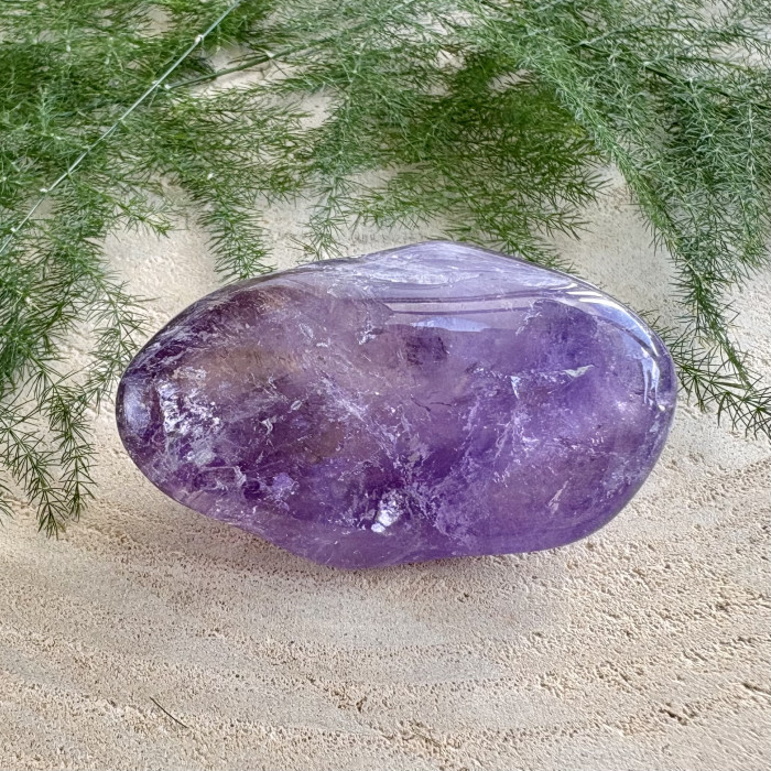 Ametrín minerální hmatka