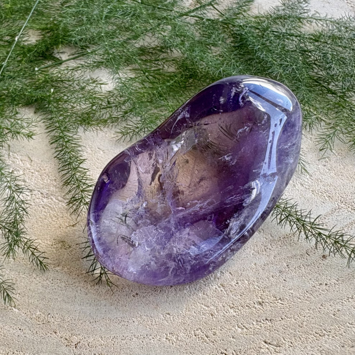 Ametrín minerální hmatka