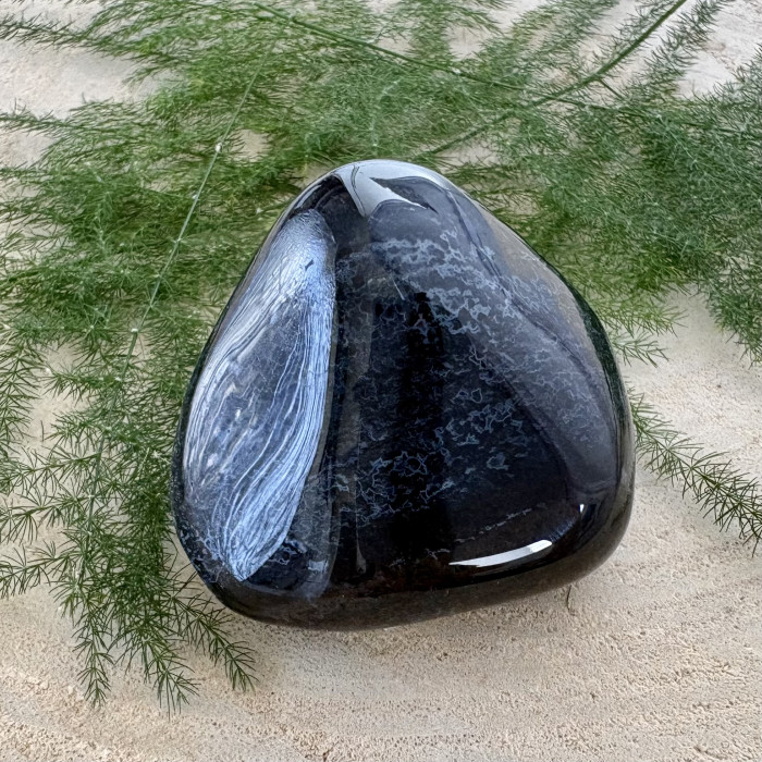 Onyx minerální hmatka