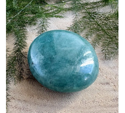 Amazonit minerální hmatka - placička