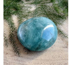 Amazonit minerální hmatka - placička