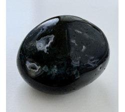 Achát mechový minerální hmatka - jumbo