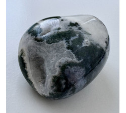 Achát mechový minerální hmatka - jumbo