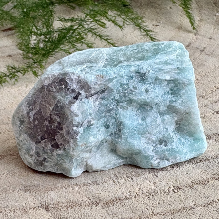 Amazonit  neopracovaný minerál