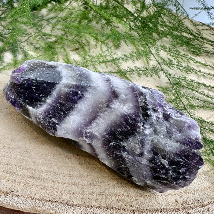 Ametyst zebra - neopracovaný minerál