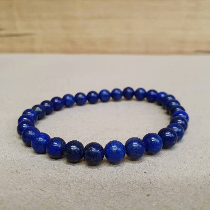 Lapis lazuli 6mm kuličkový náramek Lapis lazuli 6mm kuličkový náramek