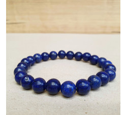 Lapis lazuli 8mm kuličkový náramek rekonstruovaný