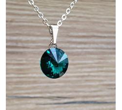 Přívěsek s řetízkem SW - Emerald