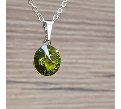 Přívěsek s řetízkem SW - Olivine 10mm