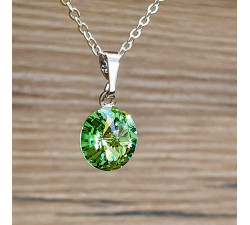 Přívěsek s řetízkem SW - Peridot 10mm