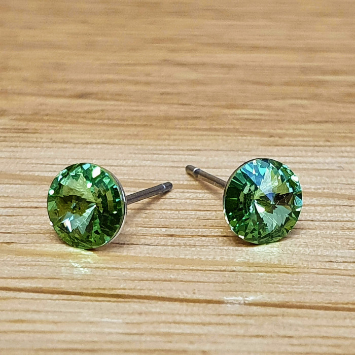 Náušnice puzeta SW - Peridot