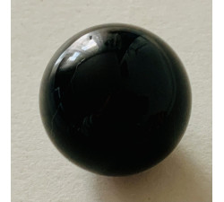Obsidián duhový broušený minerál koule