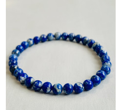 Lapis lazuli 6mm kuličkový náramek