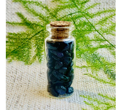 Avanturín modrý - lahvička s minerály