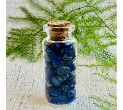 Lapis lazuli - lahvička s minerály